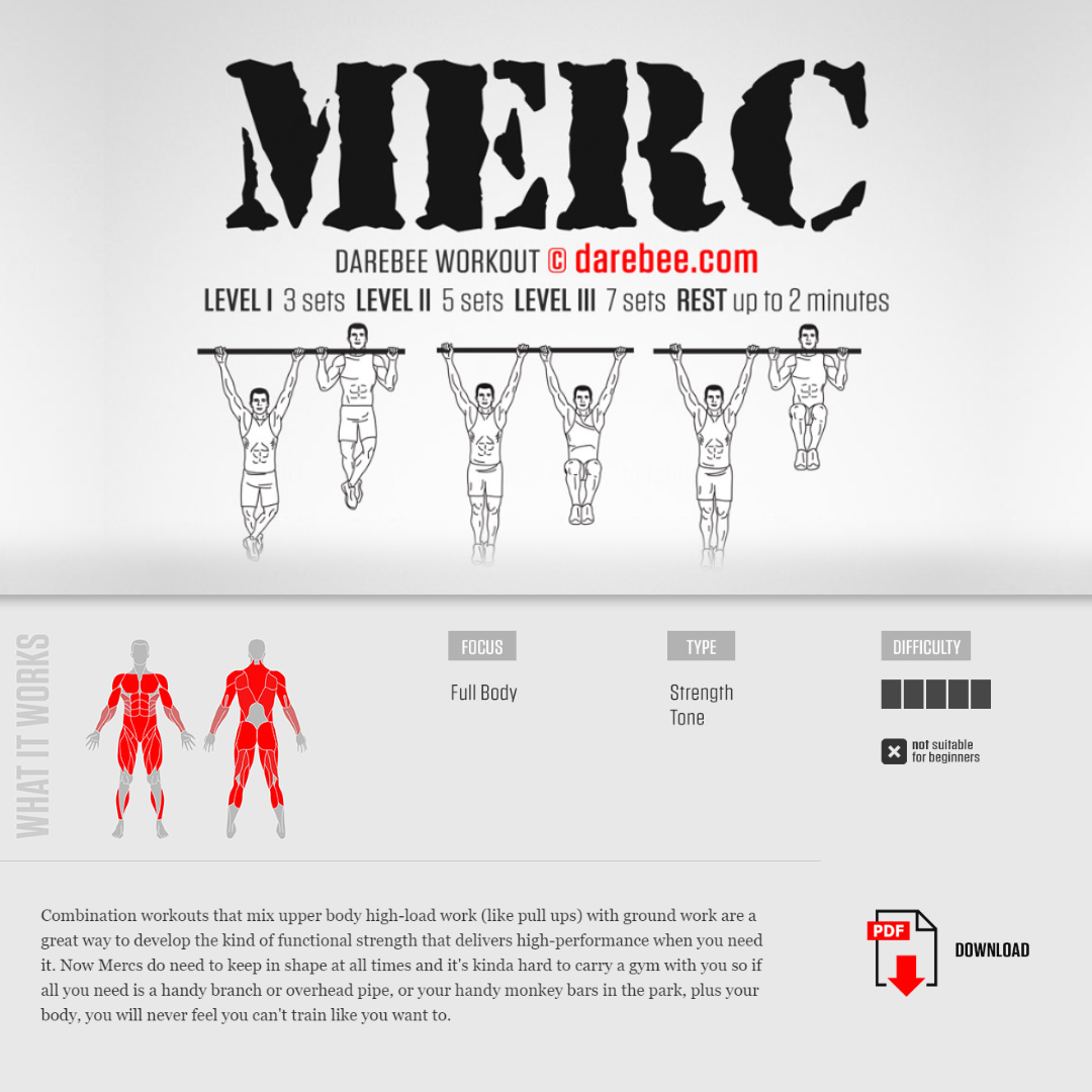 #PreGaming: DAREBEE Merc Workout