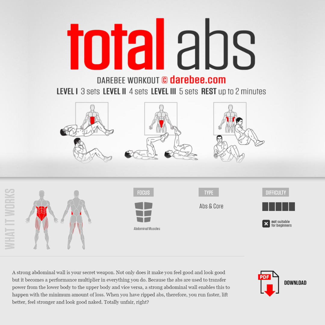 #PreGaming: DAREBEE Total Abs Workout